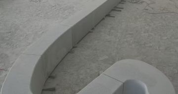 许昌 花岗岩整石坐凳拼装