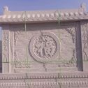 许昌 芝麻白花岗岩屏风，照壁，影壁