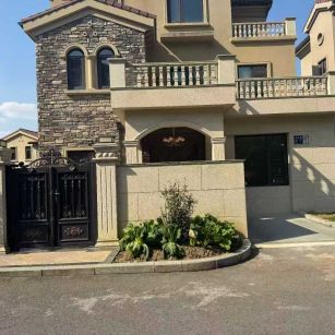 许昌黄金麻别墅干挂效果展示