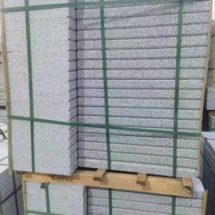 许昌 5公分芝麻白，倒斜角，室外楼梯踏步