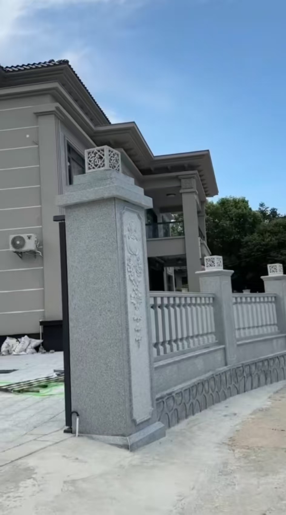 许昌 芝麻白别墅围墙栏杆，私人订制