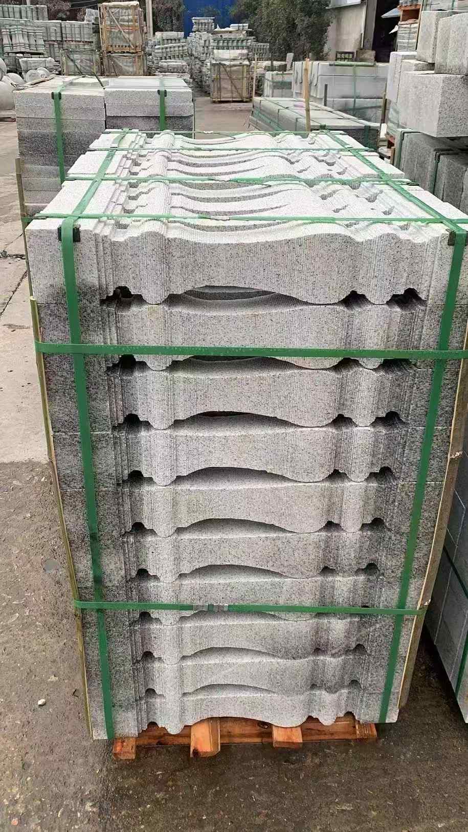 许昌 芝麻白方形拉丝面，栏杆花瓶柱