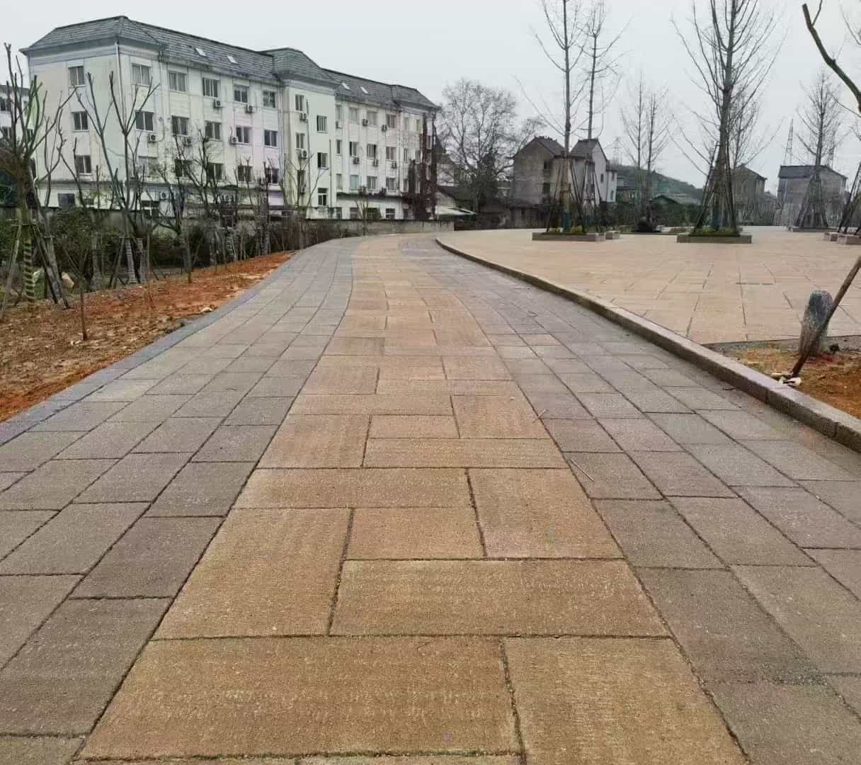 许昌仿古石铺装效果