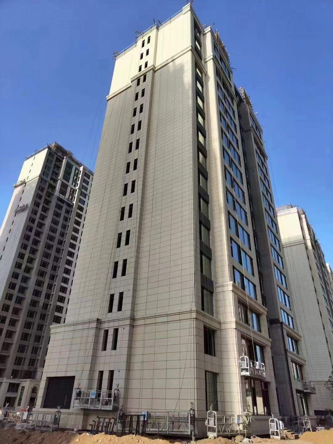 许昌黄金麻高端小区，外墙干挂