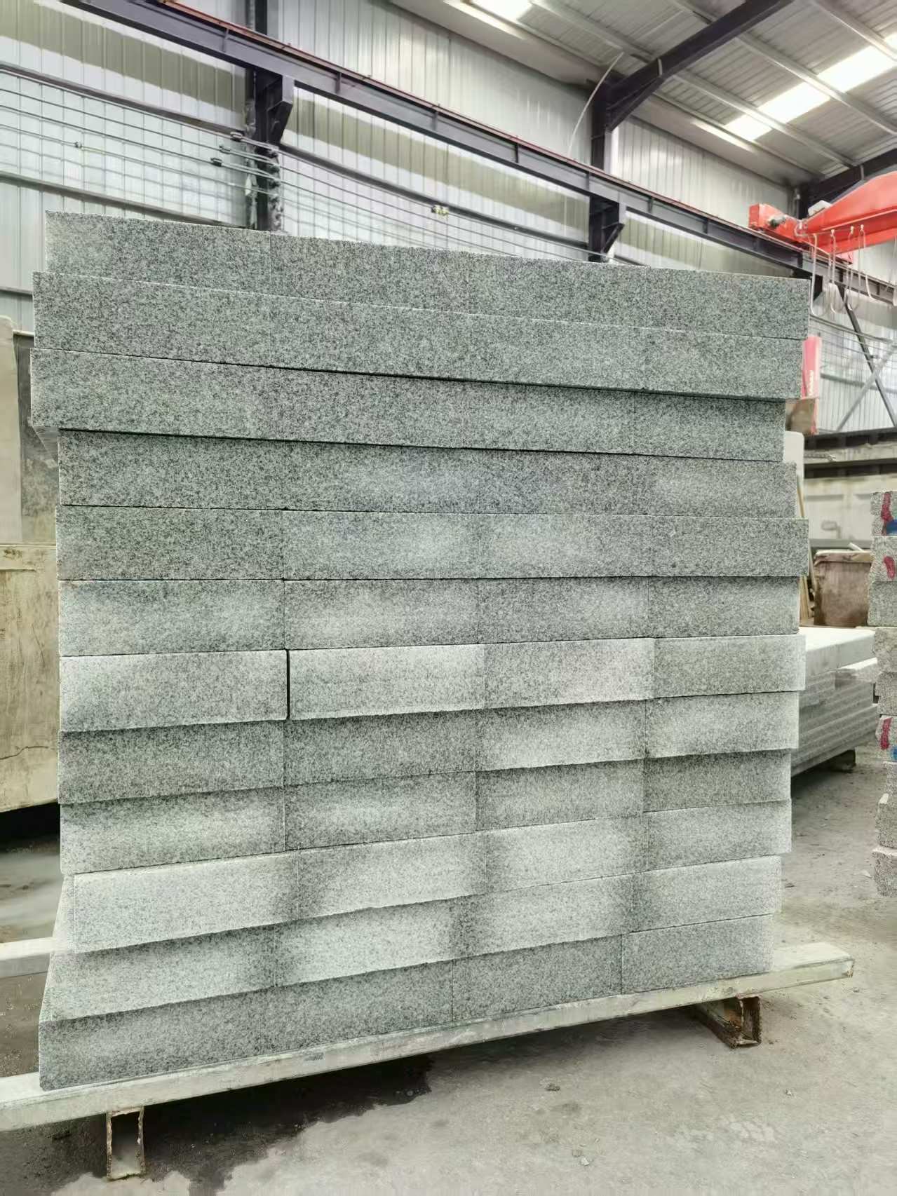 许昌 芝麻白10公分300*600广场地铺，A料定制，尺寸标准，厚薄均匀