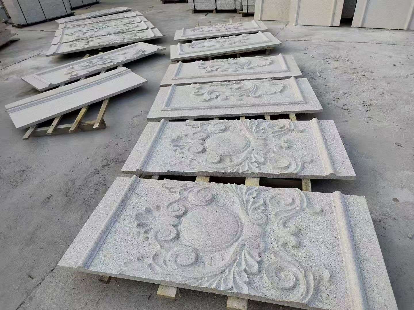 许昌 芝麻白干挂雕花板